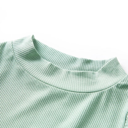Kinder-Langarmshirt Halbrollkragen
