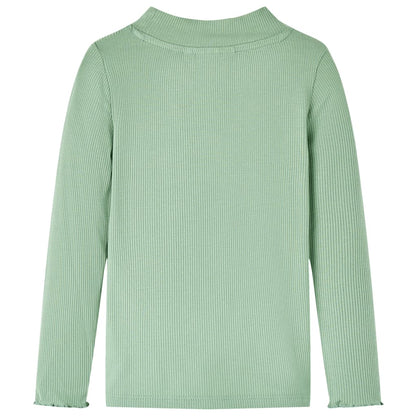 Kinder-Langarmshirt Halbrollkragen