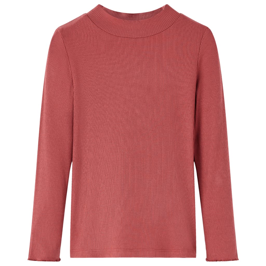 Kinder-Langarmshirt Halbrollkragen