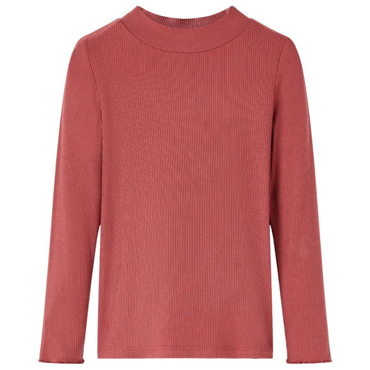 Kinder-Langarmshirt Halbrollkragen