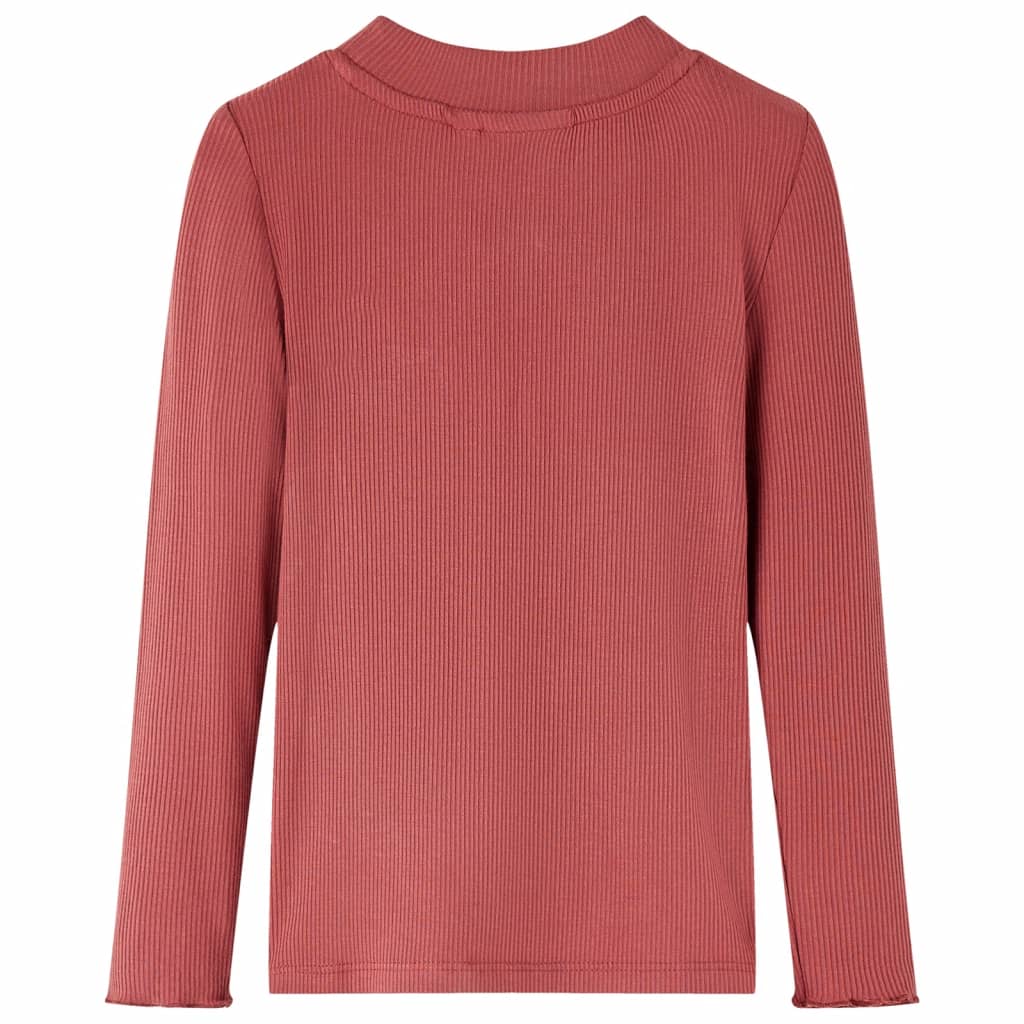 Kinder-Langarmshirt Halbrollkragen