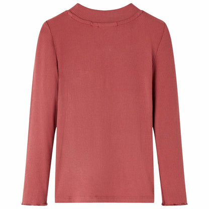 Kinder-Langarmshirt Halbrollkragen