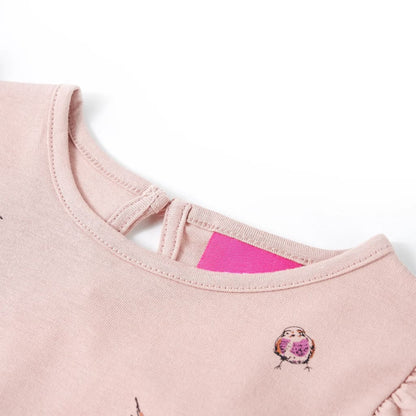 Kinder-Langarmshirt Rosa