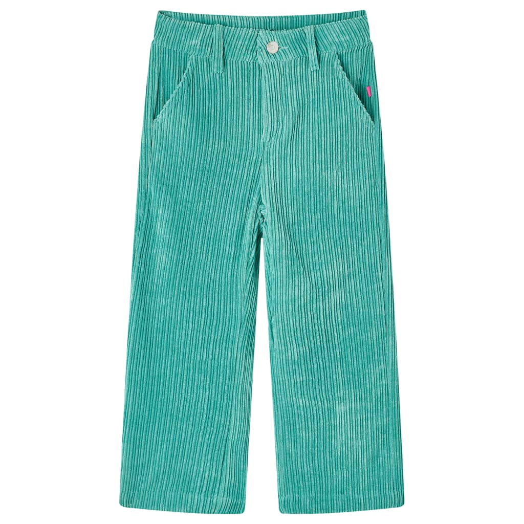 Kinderhose Cord Minzgrün