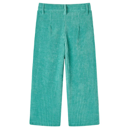 Kinderhose Cord Minzgrün