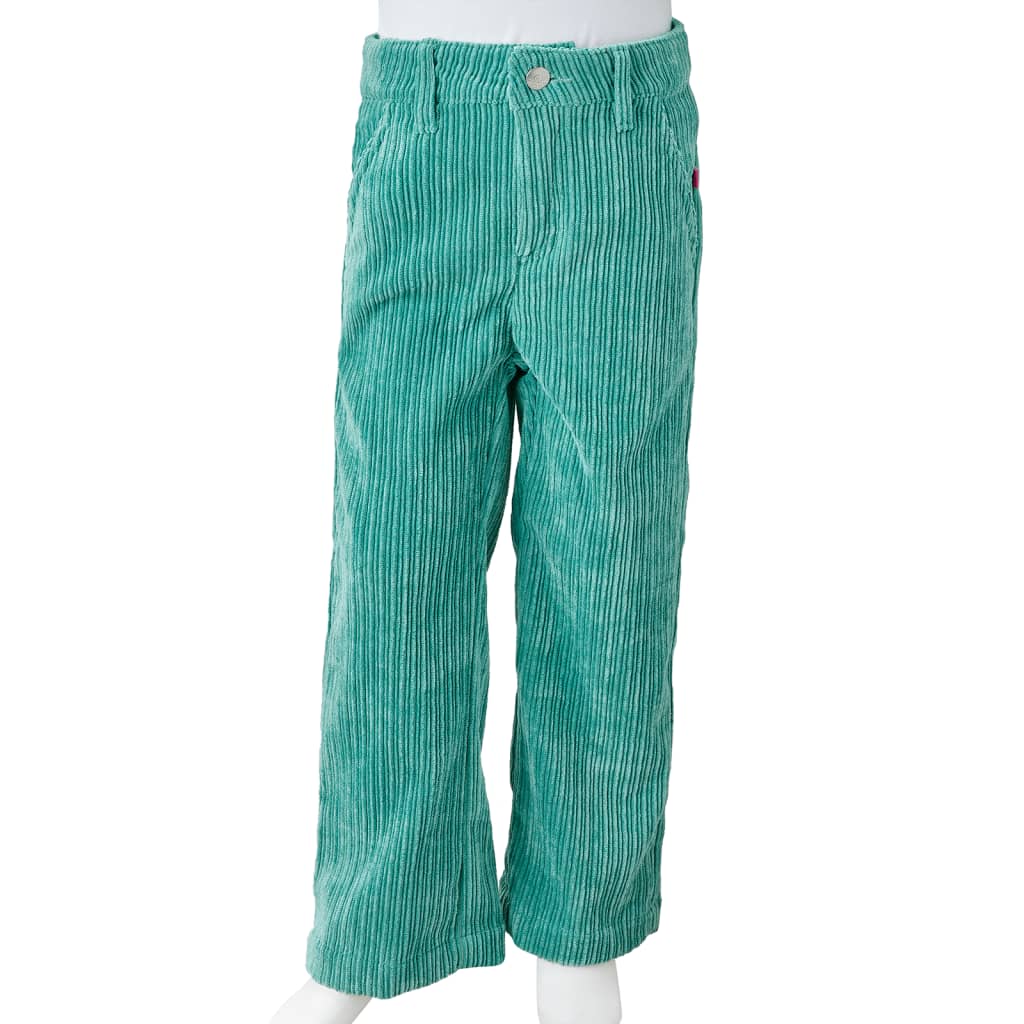 Kinderhose Cord Minzgrün