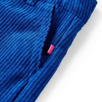 Kinderhose Cord Kobaltblau