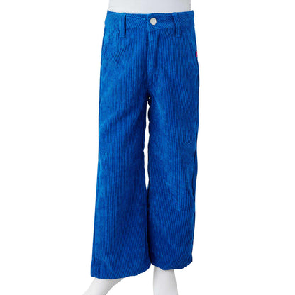 Kinderhose Cord Kobaltblau
