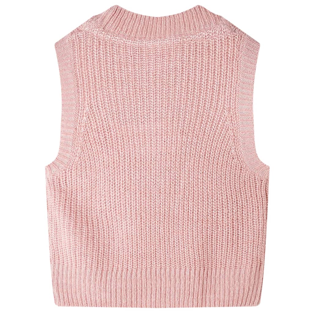 Kinder-Pulloverweste Gestrickt