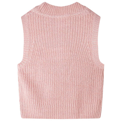 Kinder-Pulloverweste Gestrickt