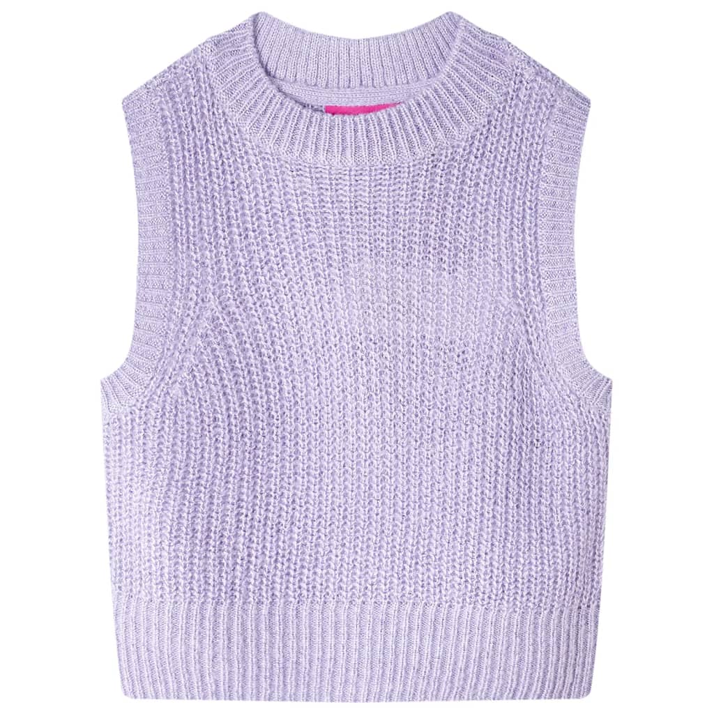 Kinder-Pulloverweste Gestrickt