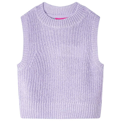 Kinder-Pulloverweste Gestrickt