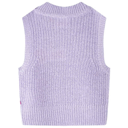 Kinder-Pulloverweste Gestrickt