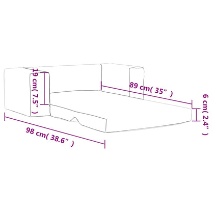 Kinder-Schlafsofa & Kindersofa Weicher Plüsch für Kinder