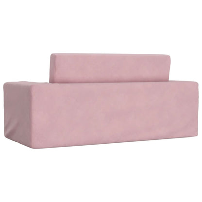 Kinder-Schlafsofa & Kindersofa Weicher Plüsch für Kinder
