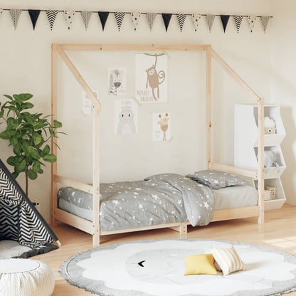 Kinderbett Massivholz Kiefer in verschiedenen Größen - Yekta
