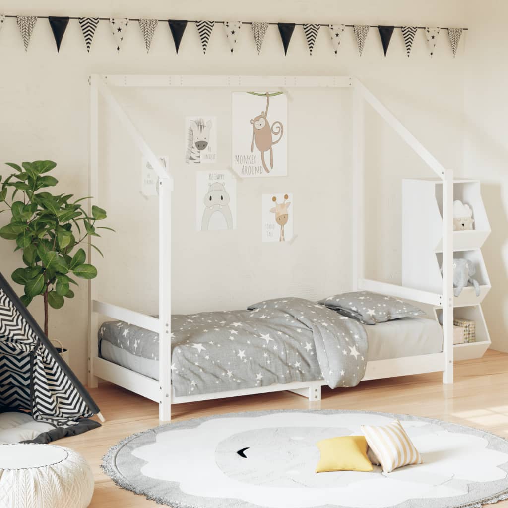 Kinderbett Massivholz Kiefer in verschiedenen Größen - Yekta