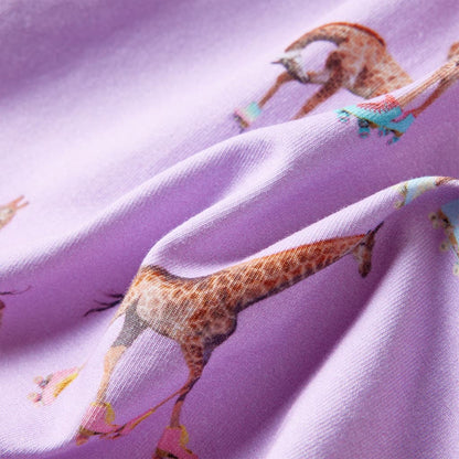 Kinderkleid mit Rüschenärmeln und Taillenband