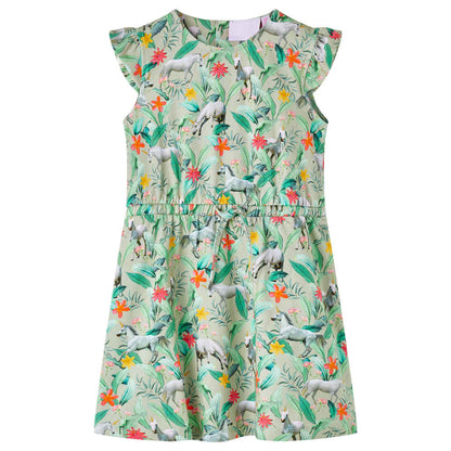 Kinderkleid mit Flügelärmeln