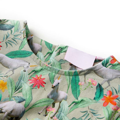 Kinderkleid mit Flügelärmeln