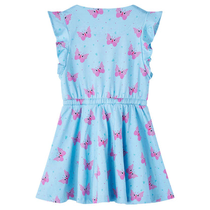 Kinderkleid mit Knöpfen Ärmellos