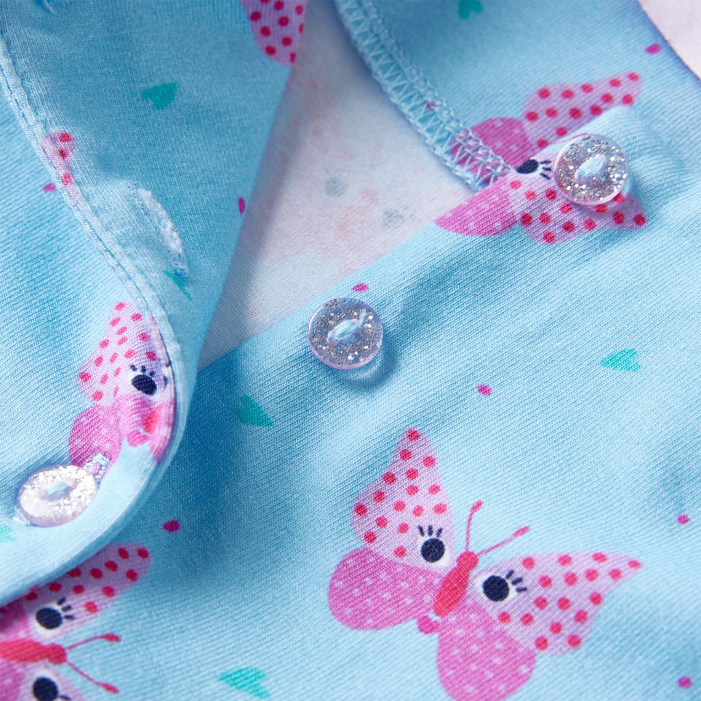 Kinderkleid mit Knöpfen Ärmellos