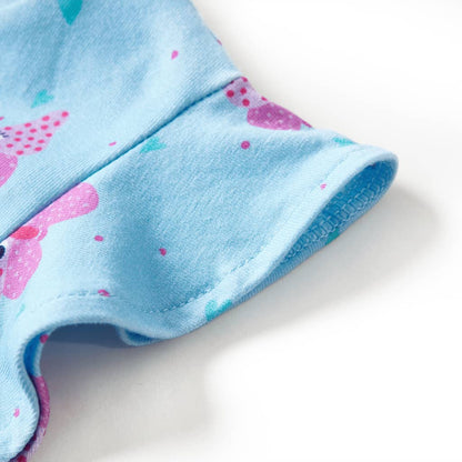 Kinderkleid mit Knöpfen Ärmellos