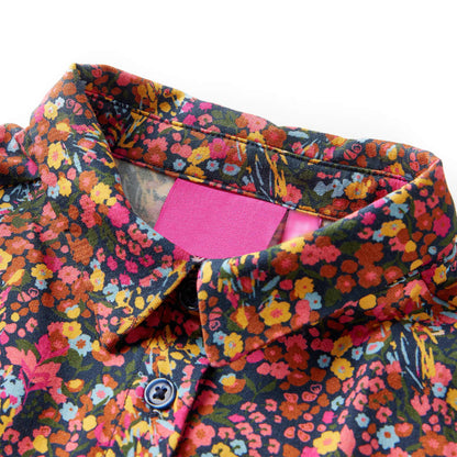 Kinderkleid mit Langen Ärmeln Mehrfarbig