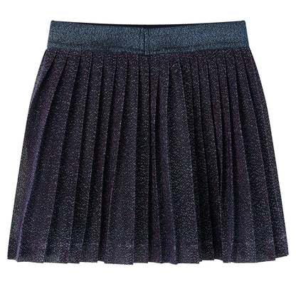 Kinderrock mit Glitzer Marineblau