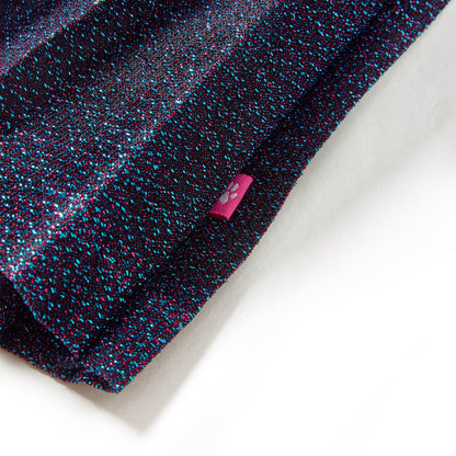 Kinderrock mit Glitzer Marineblau