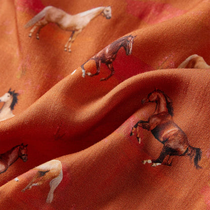 Kinderkleid Cognac