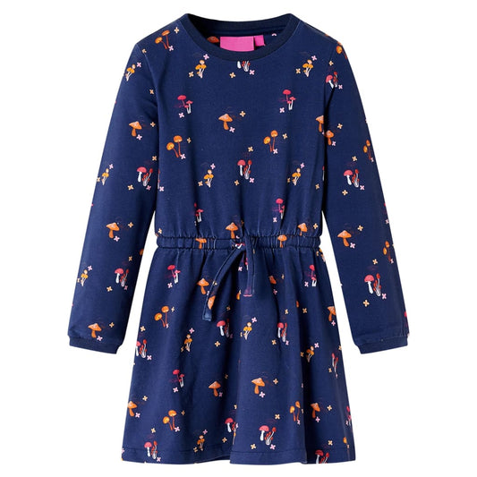 Kinderkleid Marineblau