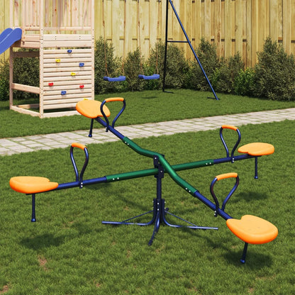 Wippe 4-Sitzer um 360-Grad Stahl - Yekta