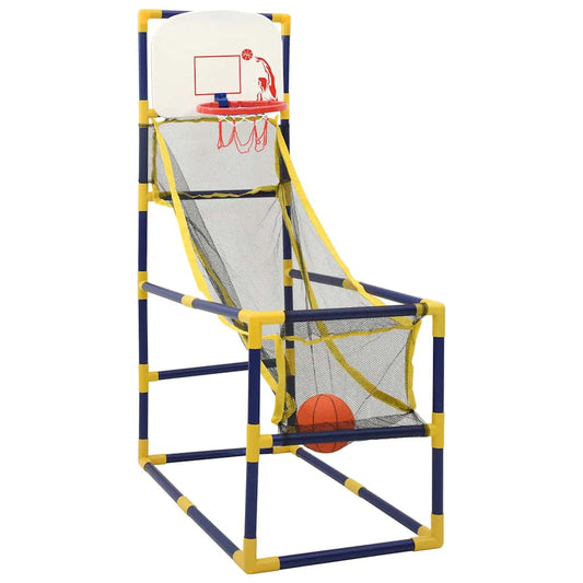 Arcade Basketball Spielset mit Ball und Pumpe 45x86x127 cm - Yekta