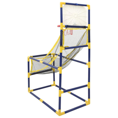 Arcade Basketball Spielset mit Ball und Pumpe 45x86x127 cm - Yekta