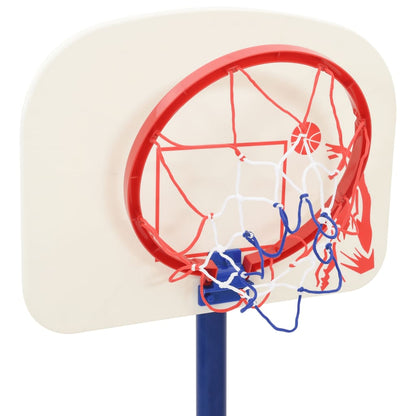 Basketballkorb mit Ständer, Ball & Pumpe Verstellbar 90/121 cm - Yekta