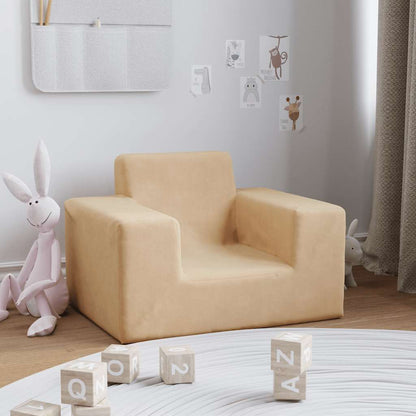 Kinder-Schlafsofa & Kindersofa Weicher Plüsch für Kinder