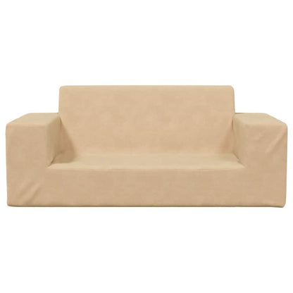 Kinder-Schlafsofa & Kindersofa Weicher Plüsch für Kinder