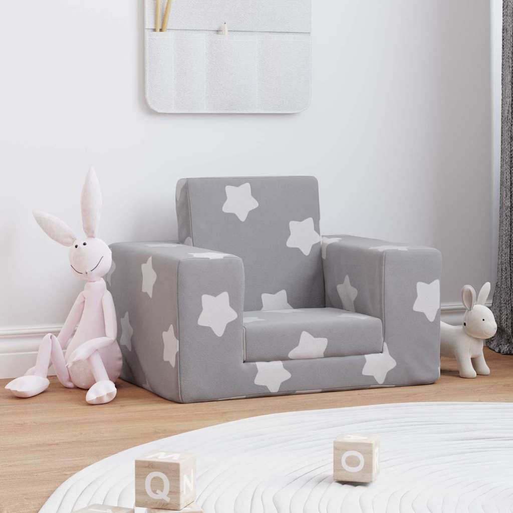 Kinder-Schlafsofa & Kindersofa Weicher Plüsch für Kinder