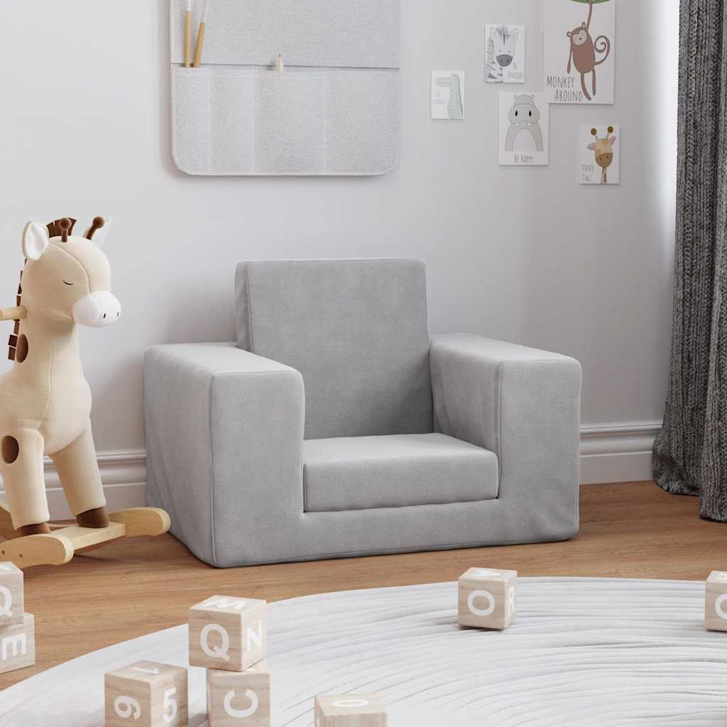 Kinder-Schlafsofa & Kindersofa Weicher Plüsch für Kinder