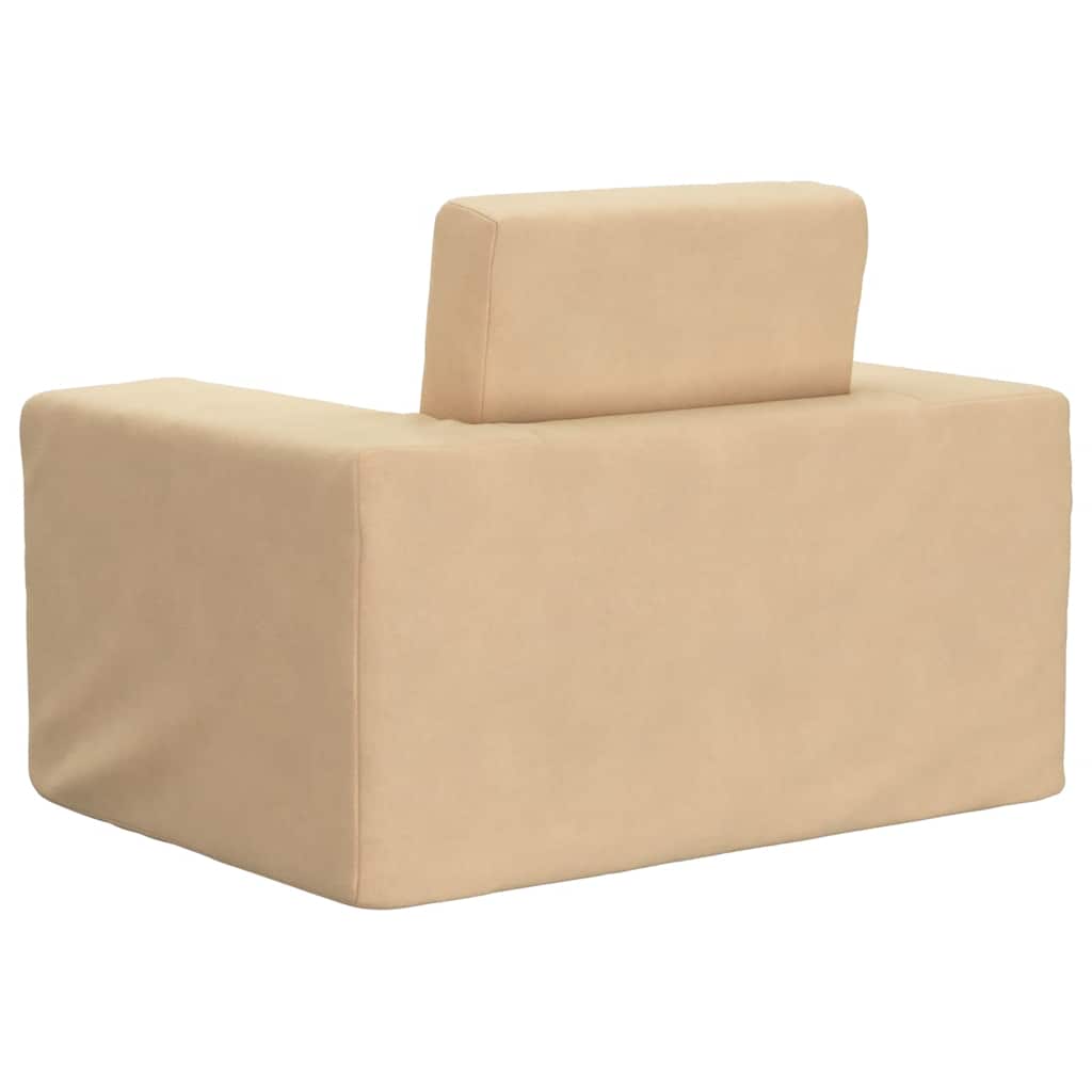Kinder-Schlafsofa & Kindersofa Weicher Plüsch für Kinder